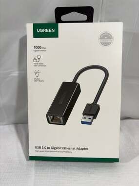 UGREEN USB 3.0 to Gigabit Ethernet Adapter 1000Mbps RJ45 LAN Network Adapter